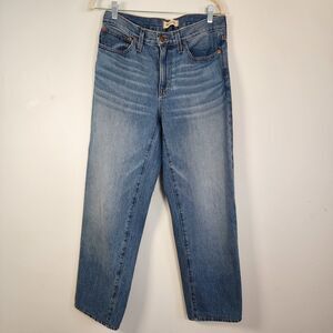 Madewell Slouchy Boyjean Rosewell Wash 26x30 Like New 100% Cotton